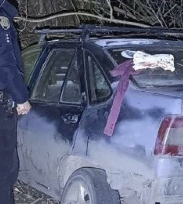 Автівка врізалася в дерево: на Одещині у ДТП травмувалася жінка