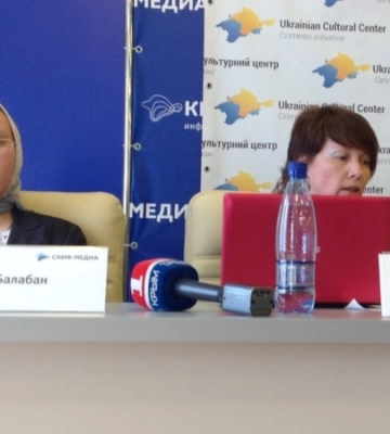 У Криму силовики провели обшук у активістки Українського культурного центру Галини Балабан