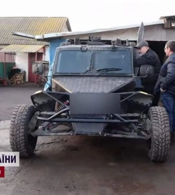 У Вінниці зробили унікальний позашляховик для ЗСУ
