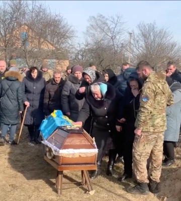 На Рівненщині попрощалися з 39-річним Героєм (Фото)