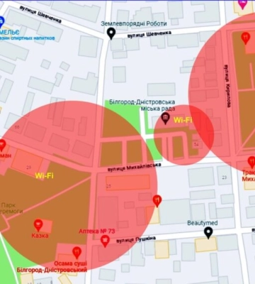 Білгород-Дністровський забезпечують безкоштовним енергонезалежним інтернетом: де можна скористатися (карта)