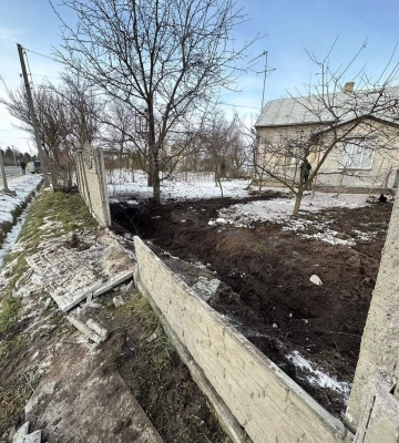 Во Львовской области российская ракета упала возле автобусной остановки