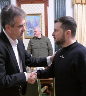 Зеленский встретился с главой МИД Израиля