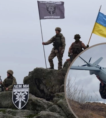 Захисникам зі 128 бригади подарували «Лелеку» (ФОТО)