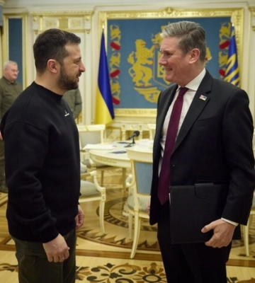 Зеленський зустрівся з лідером британських лейбористів