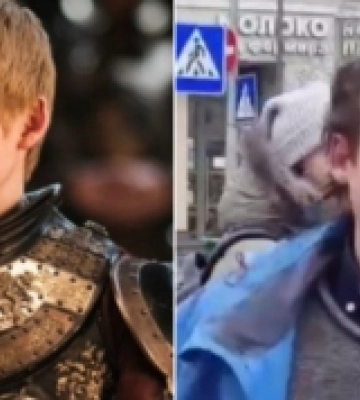 Зірка «Гри престолів» привіз у Київ пікап для ЗСУ і став героєм мемів