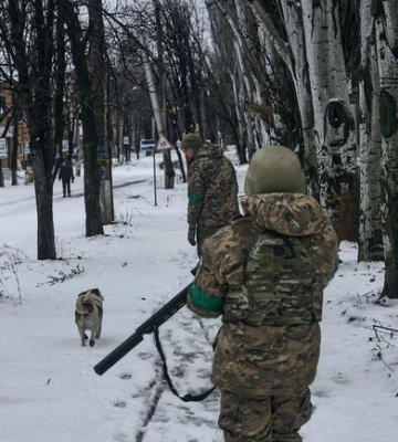 Карта бойових дій в Україні 17 лютого