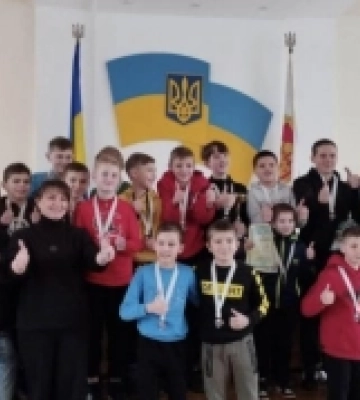 Голова РОАФ нагородив юних футболістів із Острога