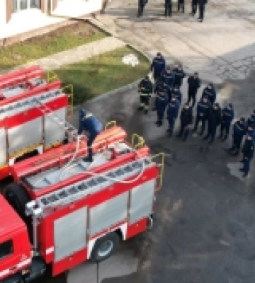У Луцьку рятувальникам провели навчання з організації заходів цивільного захисту. ФОТО