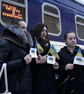 З Ужгорода до Краматорська. На Донеччині 17 лютого зустрічатимуть &quot;Поїзд єднання&quot;