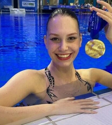 Харків’янку Марту Фєдіну визнали найкращою синхроністкою року в Європі
