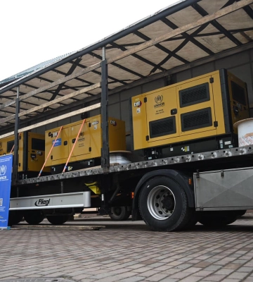 Закарпаття отримало три потужні автономні установки генерації електроенергії