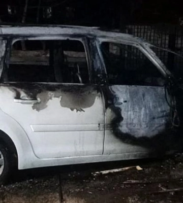 У Кременчуці згорів автомобіль