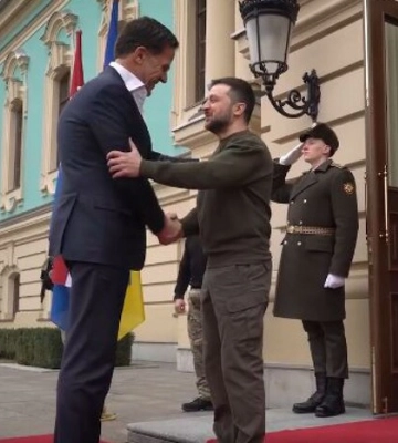 Зеленський провів зустріч з прем&#039;єром Нідерландів (відео)