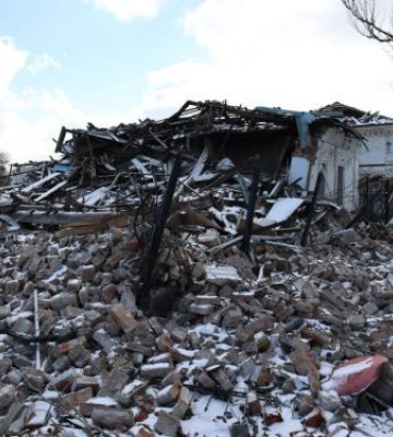 У Запорізькій області росіяни зруйнували старовинний будинок - фото