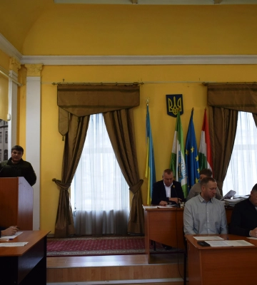 У Берегові відбулося чергове засідання міської ради