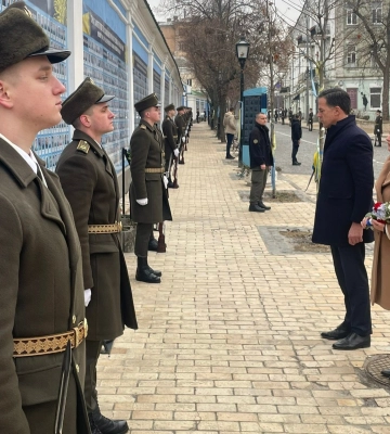 Прем’єр Нідерландів приїхав до Києва