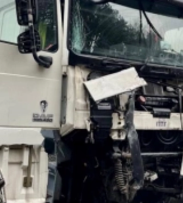 Поблизу Ковеля сталася аварія за участі буса і вантажівки