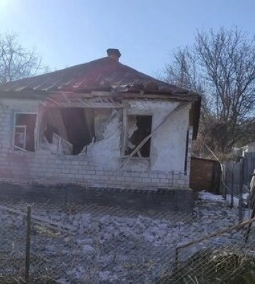 У селищі Дворічна на Харківщині внаслідок обстрілу загинув чоловік