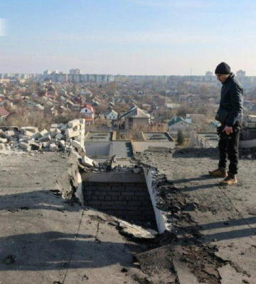 Станом на вечір російська армія десять разів обстріляла Херсонську громаду: загинув чоловік