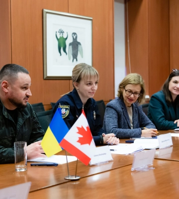 Канада продовжує підтримку підрозділів МВС, які працюють на деокупованих територіях