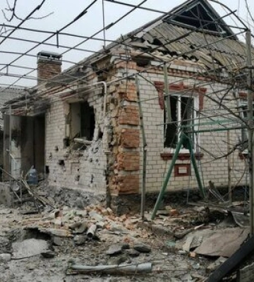Поранена літня жінка. Армія РФ чотири рази за день обстріляла Нікопольський район Дніпропетровщини
