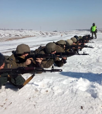 На Полтавщині 18 лютого проводитимуть навчальні стрільби
