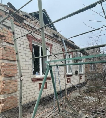 В полиции показали последствия обстрелов Днепропетровской области