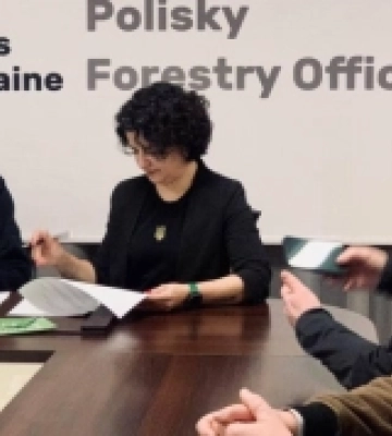 Латвійські волонтери та лісівники Волині скріпили співпрацю меморандумом