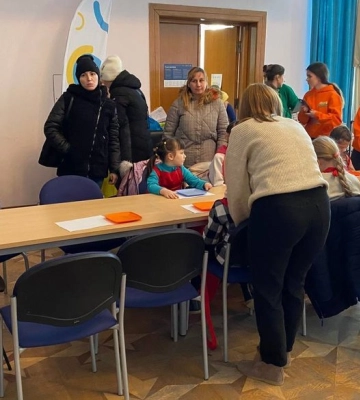 У Луцьку переселенці, що виховують дітей з інвалідністю, отримали допомогу від ЮНІСЕФ