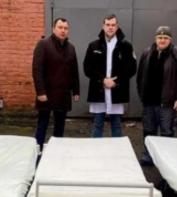Обласна лікарня у Рівному отримала ліжка