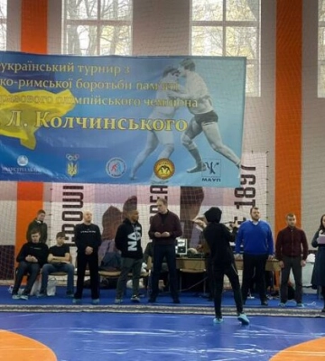 В Києві проходить турнір з греко-римської боротьби