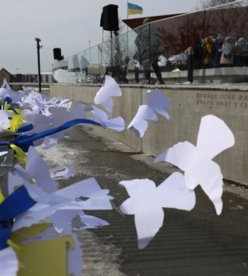 Ангели пам&#039;яті: у понеділок Львів вшановує пам&#039;ять Героїв Небесної Сотні