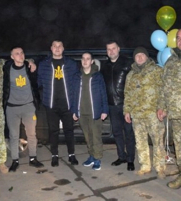 Полонений з острова Зміїний повернувся на Одещину