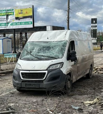 В Хмельницком одна из ракет попала в военный объект — ОВА