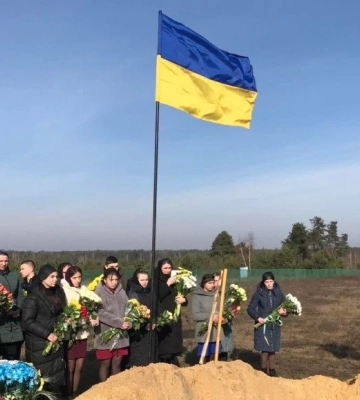 На Камінь-Каширщині попрощалися з Героєм Олександром Парфелюком