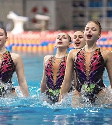Миколаївські синхроністки успішно виступили на чемпіонаті України