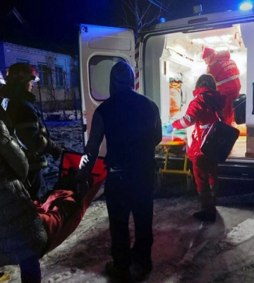 У Петропавлівці під час гасіння пожежі співробітники ДСНС врятували двох людей