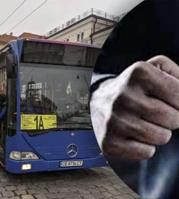 У комунальній маршрутці в Чернівцях водій побив людину