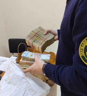 На Одещині митники знайшли у водія пакунок з грошами,- ФОТО