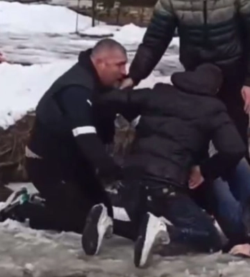 Во Львовской области подрались переселенцы с местными жителями, видео