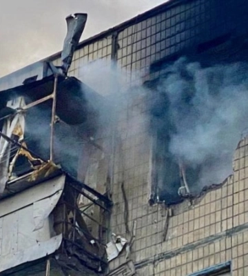 У Нікополі внаслідок ворожого обстрілу постраждав 73-річний чоловік