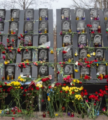 У Запоріжжі вшанували пам’ять Героїв Небесної Сотні