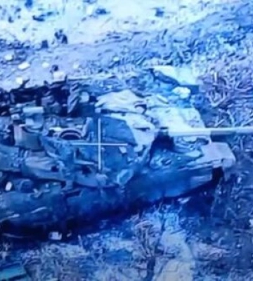 Миколаївські десантники знищили російський танк Т-90 &quot;Прорив&quot;. ВIДЕО