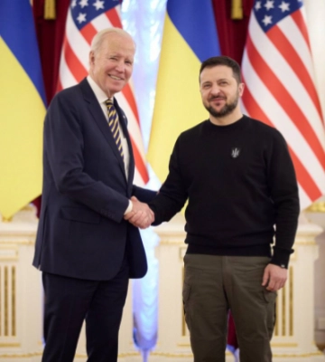Байден прибув до Києва