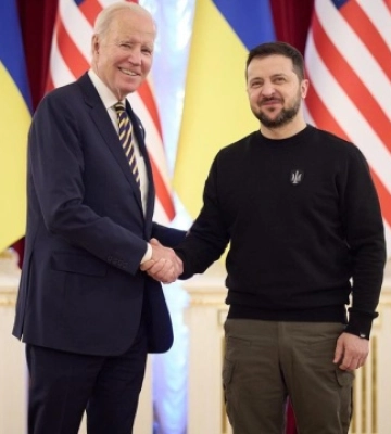 Джо Байден прибув до Києва