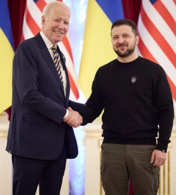 До Києва прибув президент США Джо Байден