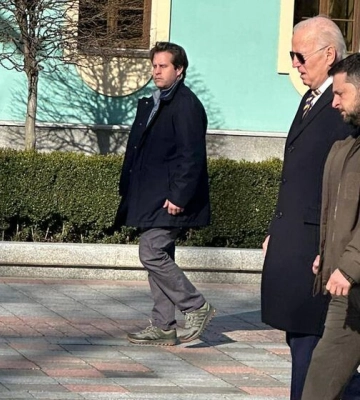 Зеленский приветствовал Байдена в Киеве: Ваш визит – чрезвычайно важное проявление поддержки