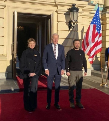 Джо Байден приїхав до Києва