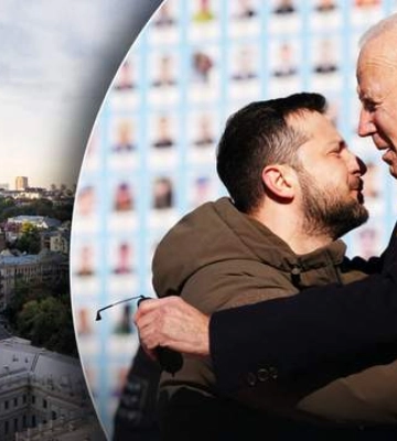 Під час зустрічі Байден обійняв Зеленського: у мережі показали щемливе фото